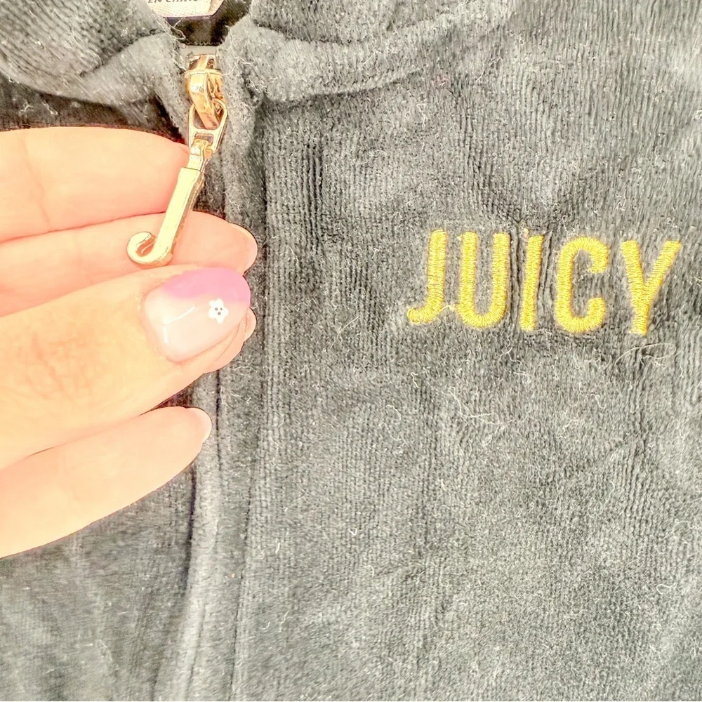Juicy Couture Kids Black Matching Set